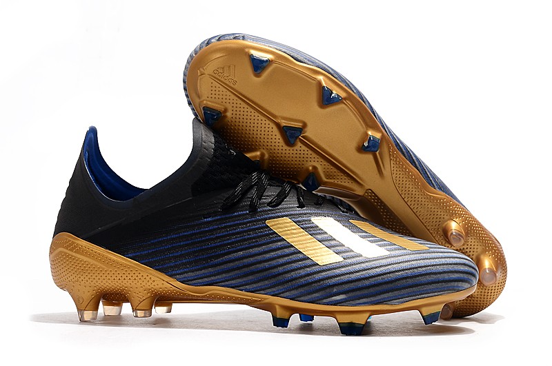 adidas X 19.1 FG Scarpe da Calcio Blu Oro Nero