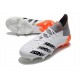 adidas Predator Freak.1 FG Nuovo Bianco Ferro Metallizzato Rosso Solare