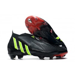 Scarpe Calcio adidas Predator Edge+ FG Nero Verde