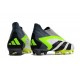 Scarpe da Calcio adidas Predator Accuracy+ FG Bianco Nero Core Limone Lucido