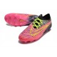 Nike Phantom GX Gripknit Elite FG Rosa Nero Giallo