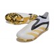 Scarpe da Calcio adidas Predator Accuracy+ FG Bianco Oro Nero