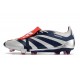 adidas Predator Tongue Elite FG Argento Nero Rosso