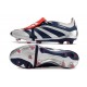 adidas Predator Tongue Elite FG Argento Nero Rosso