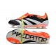 adidas Predator Tongue Elite FG Nero Core Bianco Rosso Solare