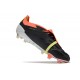 adidas Predator Tongue Elite FG Nero Core Bianco Rosso Solare