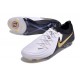 Scarpa Nike Phantom Luna 2 Elite FG Bianco Nero Oro Metallizzato