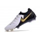 Scarpa Nike Phantom Luna 2 Elite FG Bianco Nero Oro Metallizzato