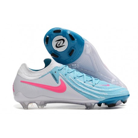 Scarpa Nike Phantom Luna 2 Elite FG Bianco Blu Rosa