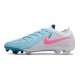 Scarpa Nike Phantom Luna 2 Elite FG Bianco Blu Rosa