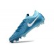 Scarpa Nike Phantom Luna 2 Elite FG Blu Bianco