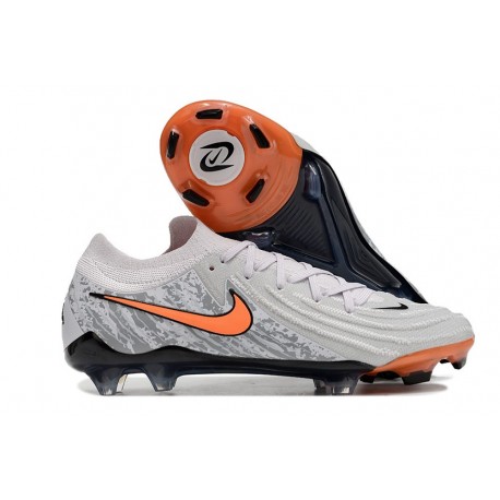 Scarpa Nike Phantom Luna 2 Elite FG Grigio Arancione