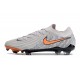 Scarpa Nike Phantom Luna 2 Elite FG Grigio Arancione