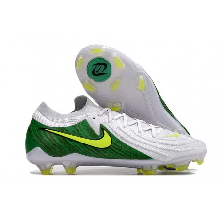 Scarpa Nike Phantom Luna 2 Elite FG Bianco Verde