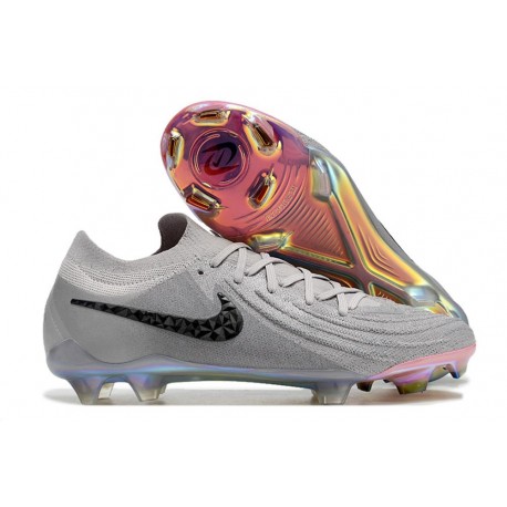 Scarpe da Calcio Nike Phantom GX Elite FG Grigio Nero