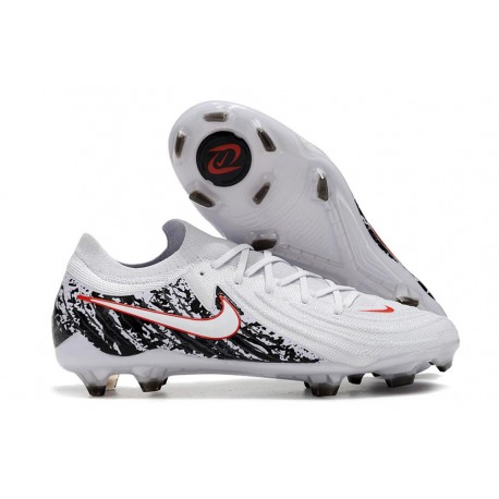 Scarpe da Calcio Nike Phantom GX Elite FG Bianco Nero Rosso