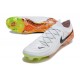 Scarpe da Calcio Nike Phantom GX Elite FG Bianco Nero Arancione