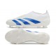 Scarpe adidas Predator Elite Senza Lacci FG Bianco Blu