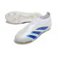 Scarpe adidas Predator Elite Senza Lacci FG Bianco Blu