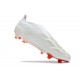 Scarpe adidas Predator Elite Senza Lacci FG Bianco Rosso