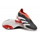 Scarpe adidas Predator Elite Senza Lacci FG Nero Core Bianco Rosso Solare