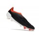 Scarpe adidas Predator Elite Senza Lacci FG Nero Core Bianco Rosso Solare