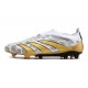 Scarpe adidas Predator Elite Senza Lacci FG Oro Bianco Grigio