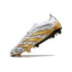 Scarpe adidas Predator Elite Senza Lacci FG Oro Bianco Grigio