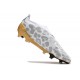 Scarpe adidas Predator Elite Senza Lacci FG Oro Bianco Grigio