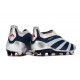 Scarpe adidas Predator Elite Senza Lacci FG Silver Svart Röd