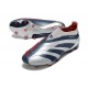 Scarpe adidas Predator Elite Senza Lacci FG Silver Svart Röd