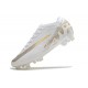 Nike Zoom Mercurial Vapor 15 Elite FG Bianco Oro