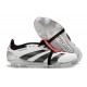 adidas Predator Tongue Elite FG Bianco Nero Rosso