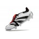 adidas Predator Tongue Elite FG Bianco Nero Rosso