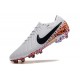 Scarpe Calcio Nike Tiempo Legend 10 Elite FG Bianco Nero Arancione