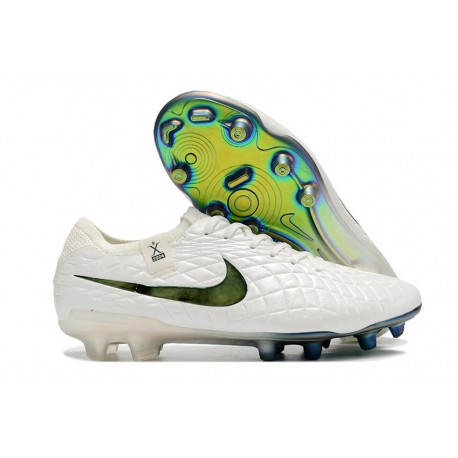 Scarpe Calcio Nike Tiempo Legend 10 Elite FG Se X Pearl Sail Atomic Teal Scuro