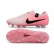 Scarpe Calcio Nike Tiempo Legend 10 Elite FG Schiuma Rosa Nero