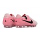 Scarpe Calcio Nike Tiempo Legend 10 Elite FG Schiuma Rosa Nero