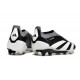 Scarpe adidas Predator Elite Senza Lacci FG Nero Bianco