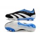 Scarpe adidas Predator Elite Senza Lacci FG Nero Bianco Blu