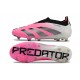 Scarpe adidas Predator Elite Senza Lacci FG Rosa Bianco Blu