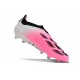 Scarpe adidas Predator Elite Senza Lacci FG Rosa Bianco Blu