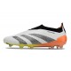 Scarpe adidas Predator Elite Senza Lacci FG Blanc Noir Orange