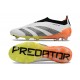 Scarpe adidas Predator Elite Senza Lacci FG Blanc Noir Orange