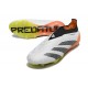 Scarpe adidas Predator Elite Senza Lacci FG Blanc Noir Orange