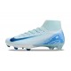 Scarpe da Calcio Nike Mercurial Superfly 10 Elite FG Ghiacciaio Blu Blu Orbit