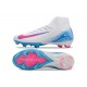 Scarpe da Calcio Nike Mercurial Superfly 10 Elite FG Bianco Rosa Blu