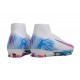 Scarpe da Calcio Nike Mercurial Superfly 10 Elite FG Bianco Rosa Blu