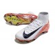 Scarpe da Calcio Nike Mercurial Superfly 10 Elite FG Bianco Arancio Nero