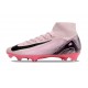 Scarpe da Calcio Nike Mercurial Superfly 10 Elite FG Rosa Nero